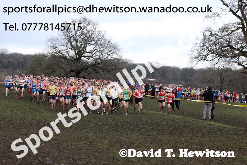 Senior mens Northern Cross Country, Knowsley Safari Park. Photo: David T. Hewitson/Sports for All Pics